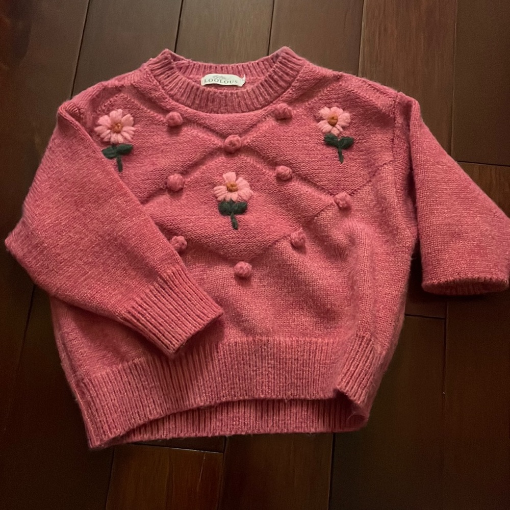 This is a cute and cozy sweatshirt.